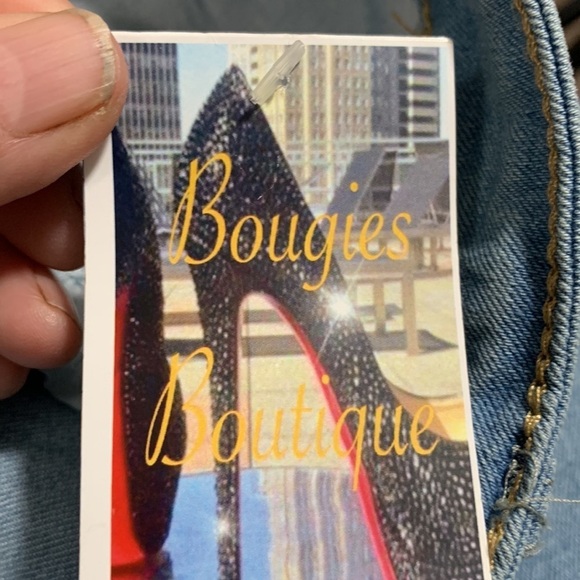 Bougies Boutique unbranded Very distressed jeans Sz 2XL & XL good condition - Picture 3 of 7